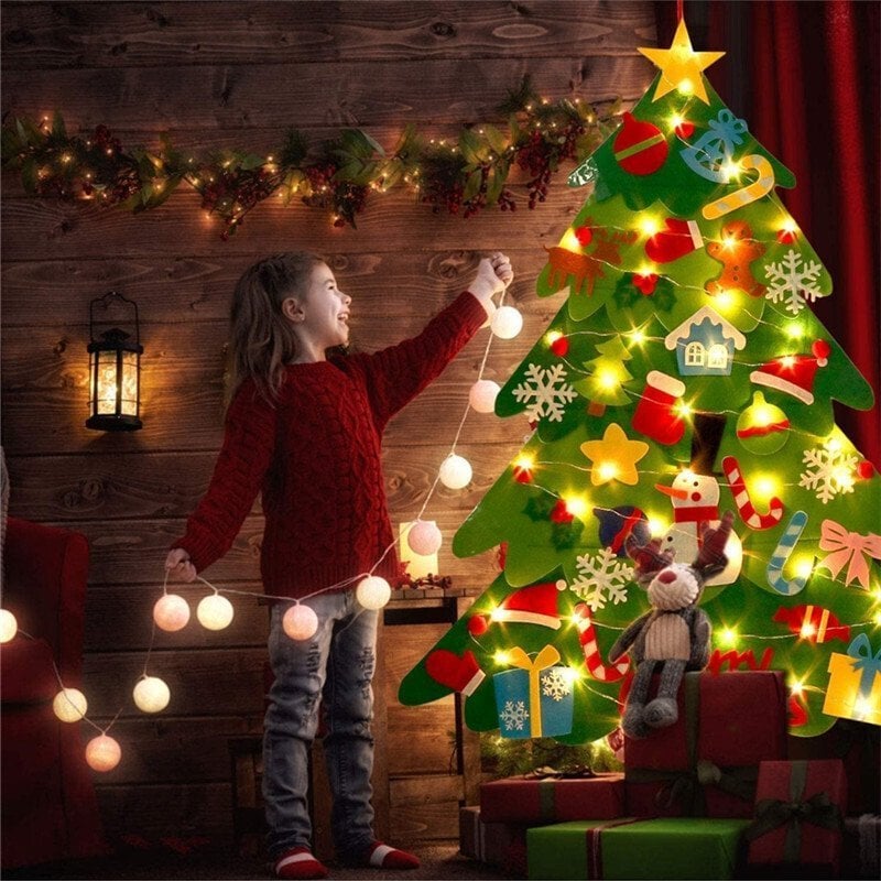 Feltmas Tree - Felt Tree For Toddlers