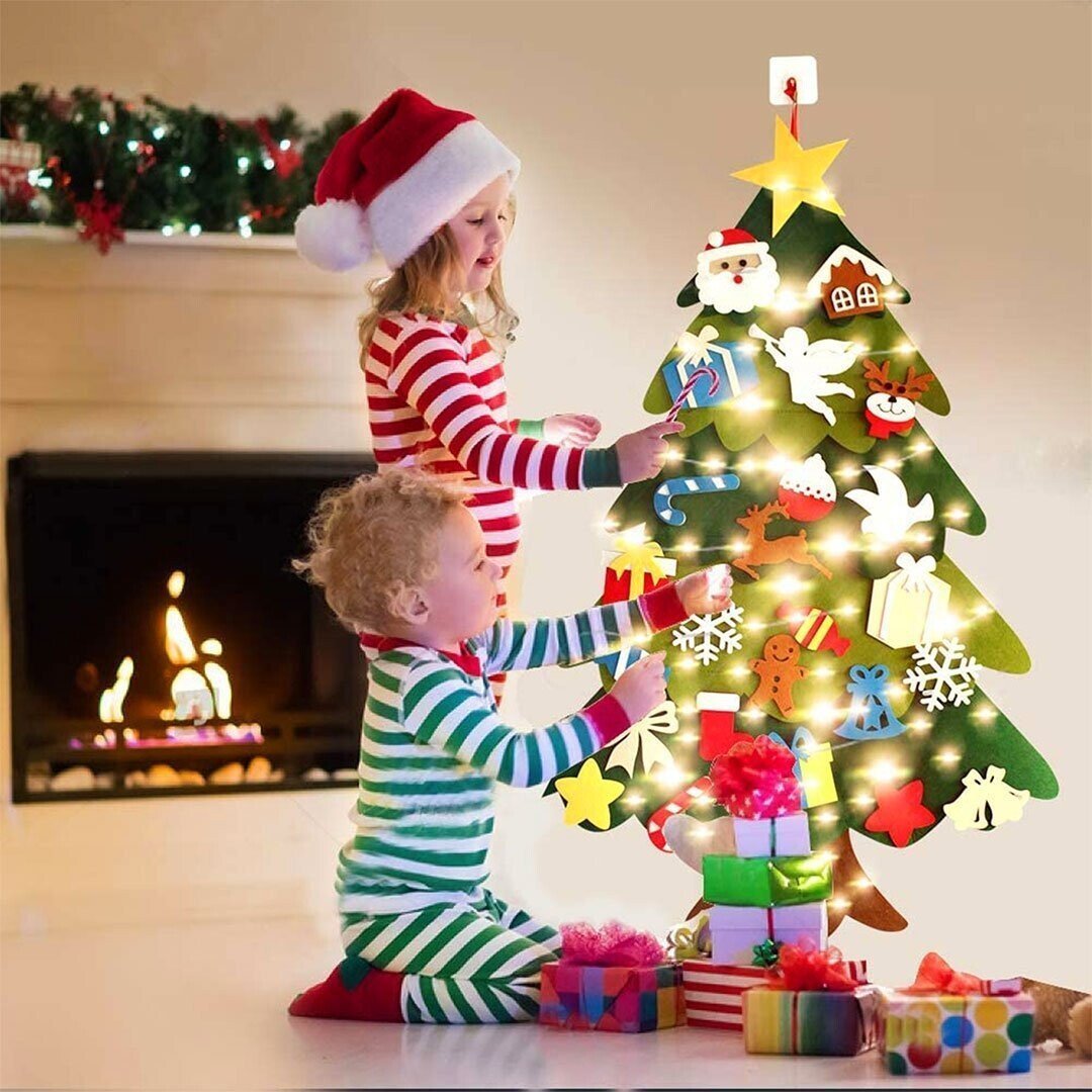 Feltmas Tree - Felt Tree For Toddlers