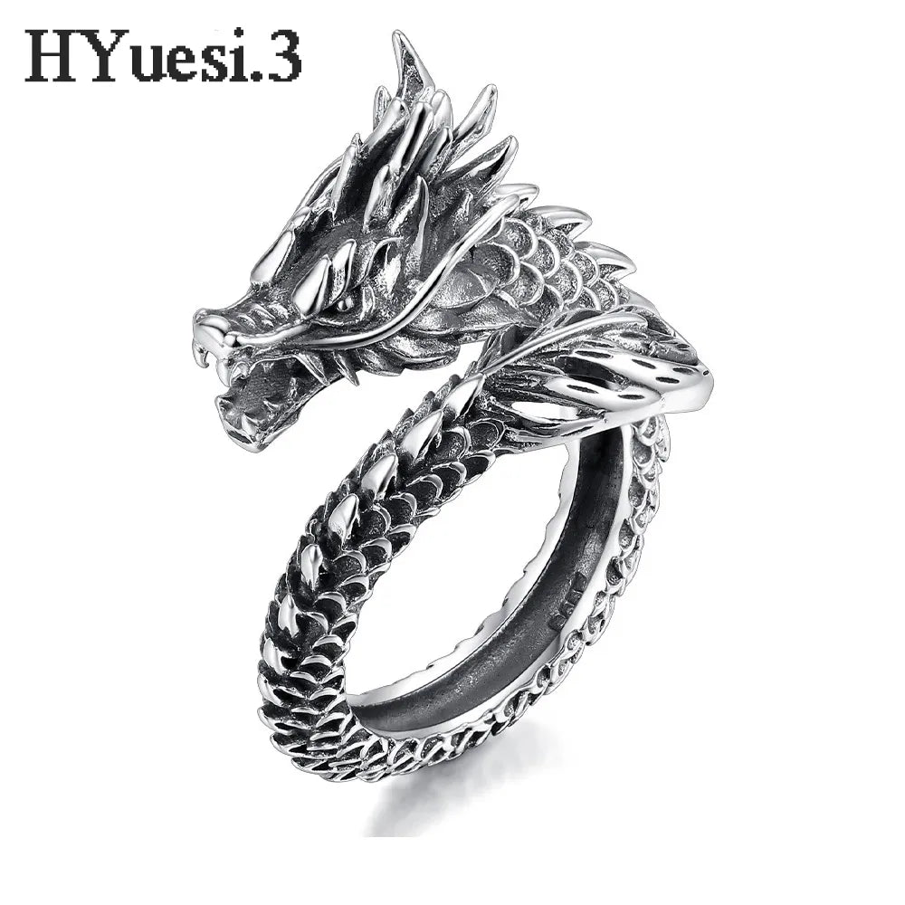 Dragon Ring: Sterling Silver