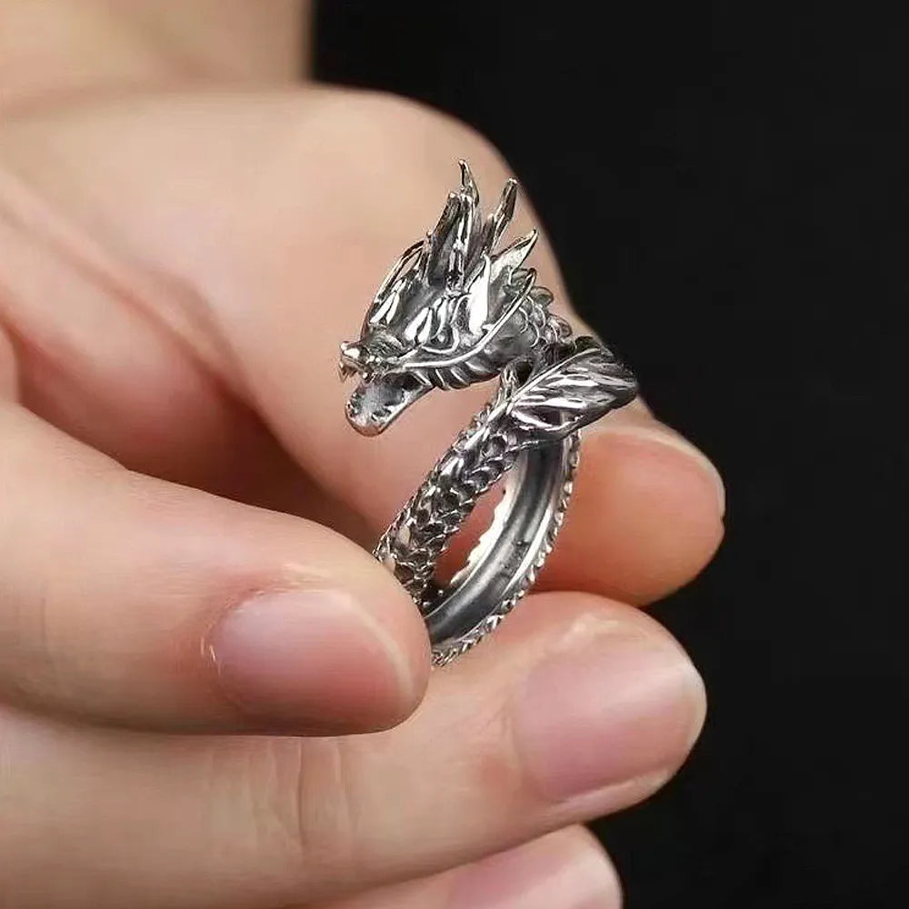 Dragon Ring: Sterling Silver