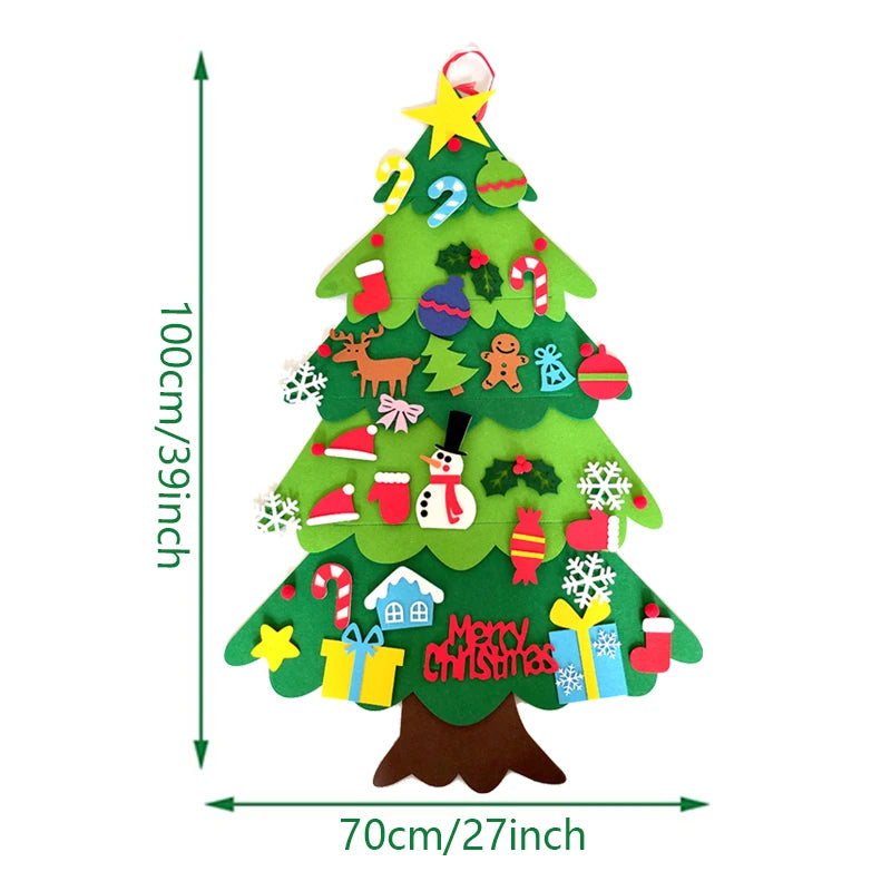 Feltmas Tree - Felt Tree For Toddlers