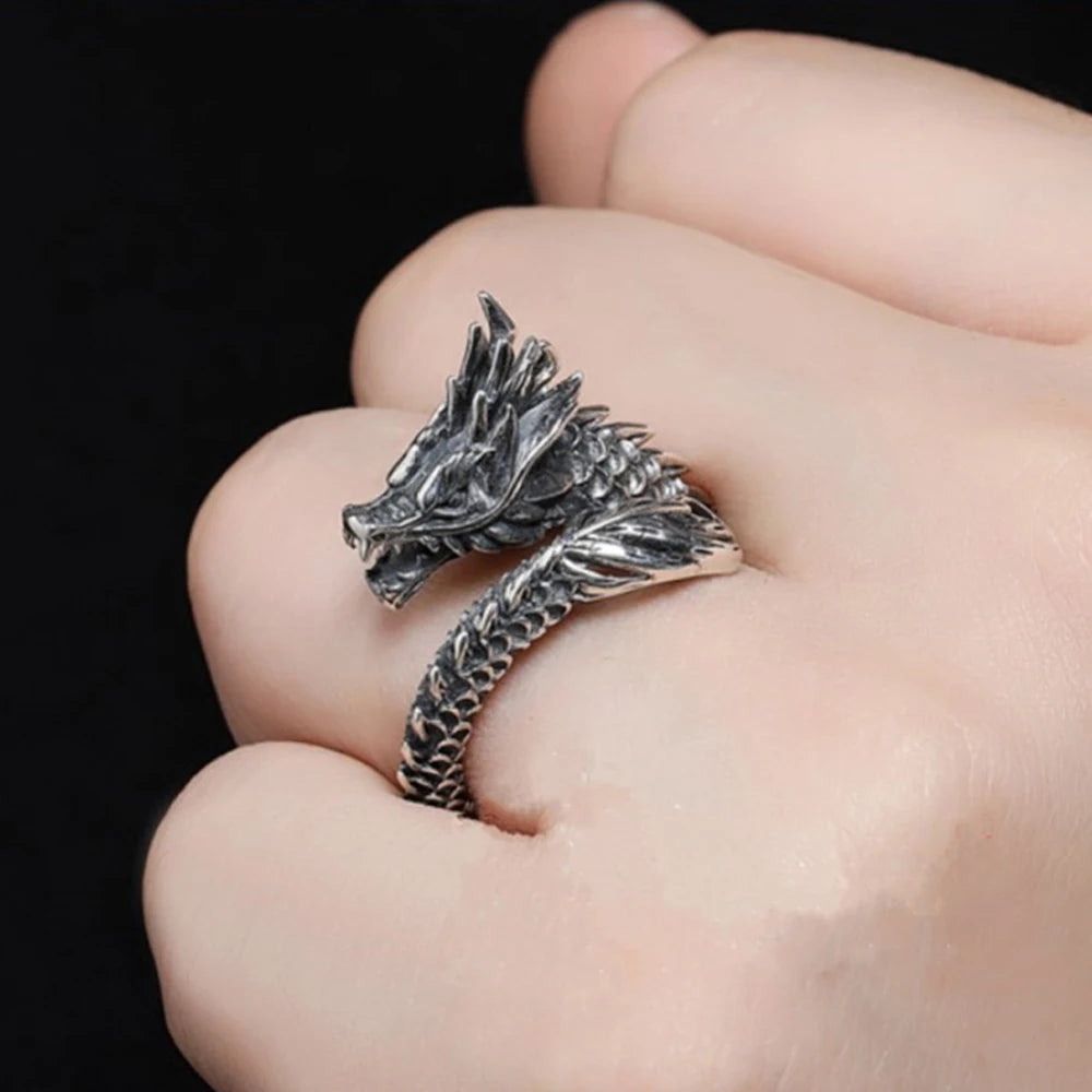 Dragon Ring: Sterling Silver