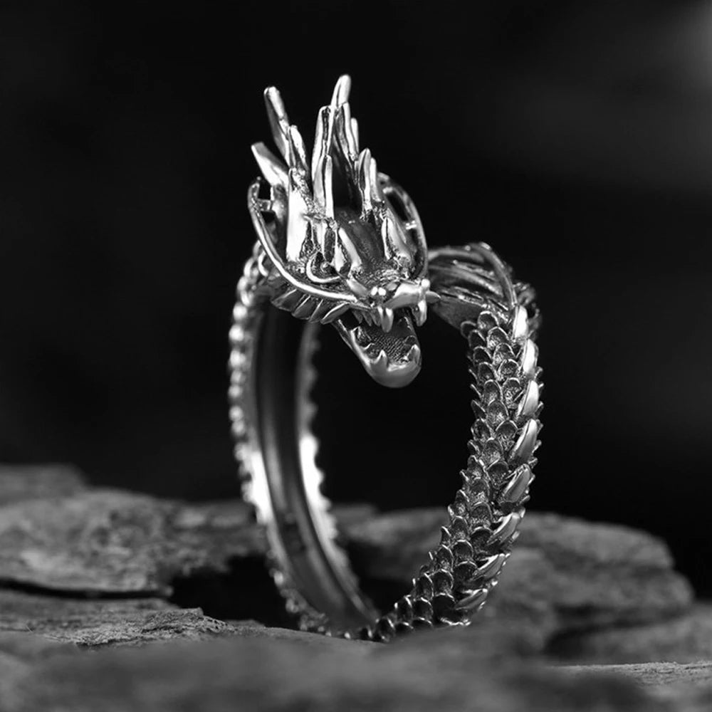 Dragon Ring: Sterling Silver