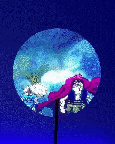 Holographic 3D Fan